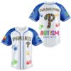 1 2026 Philadelphia Phillies Autism Awareness Day Jersey
