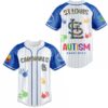 1 2026 St Louis Cardinals Autism Awareness Day Jersey