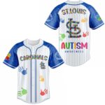 2026 St Louis Cardinals Autism Awareness Day Jersey
