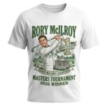 Rory McIlroy Masters Tournament 2026 Winner Shirt