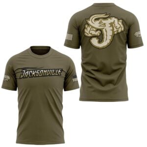 2026 Jacksonville Jumbo Shrimp Army Day Military Night Shirt 0