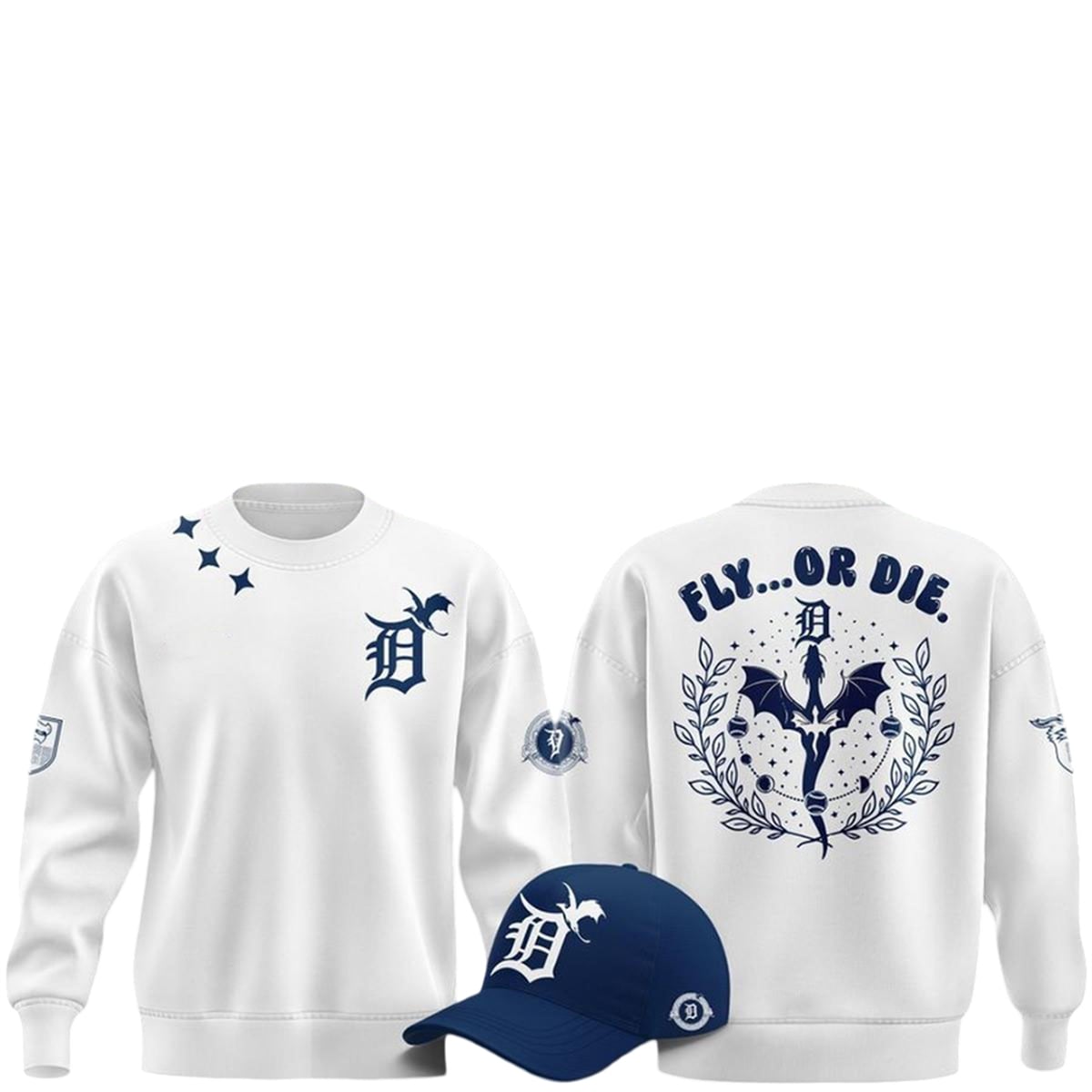 2026 Detroit Tigers Fly Or Die Fourth Wing Hoodie 2 2 2026 Detroit Tigers Fly Or Die Fourth Wing Sweatshirt