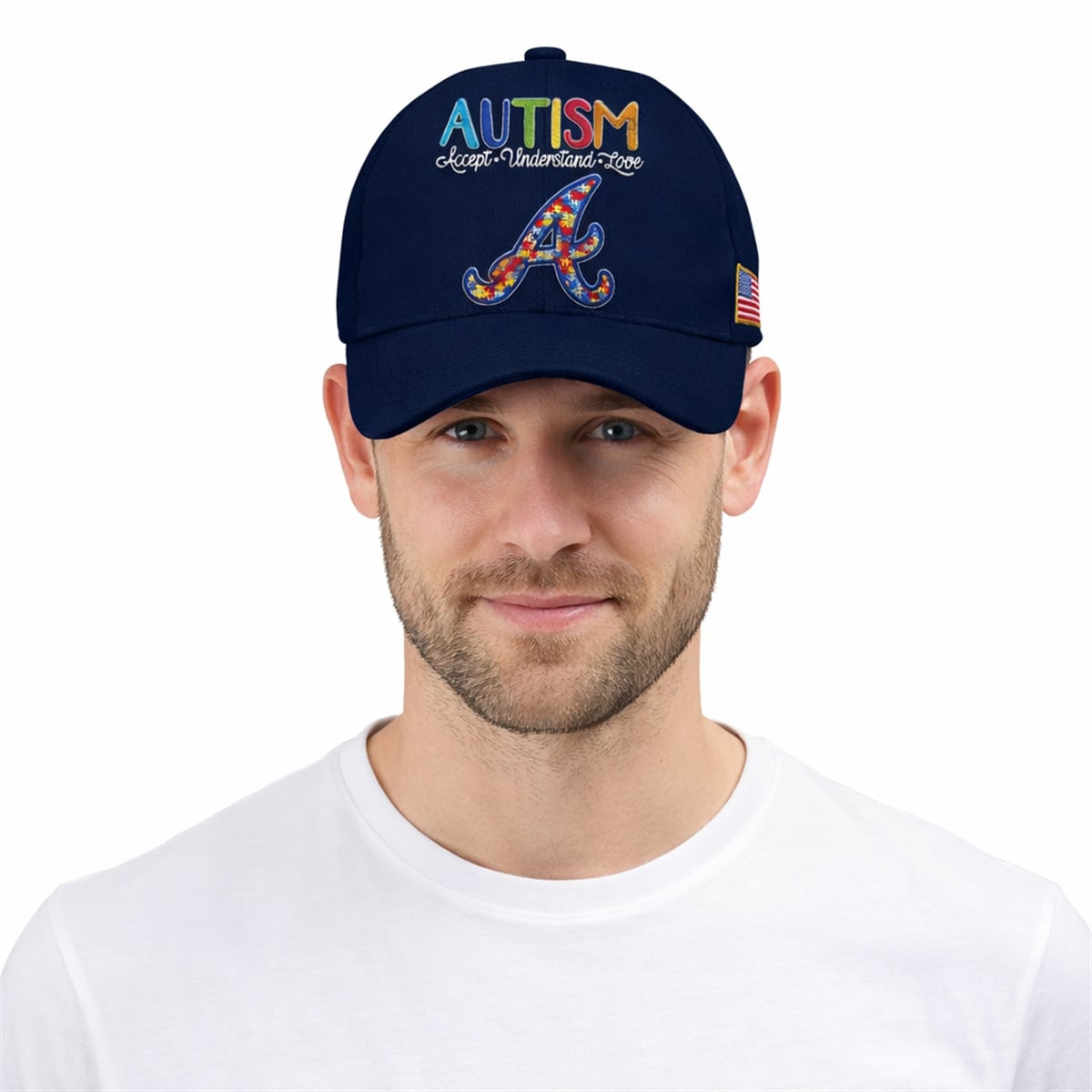 2026 Atlanta Braves Autism Awareness Month Hat 3 2026 Atlanta Braves Autism Awareness Month Hat 3