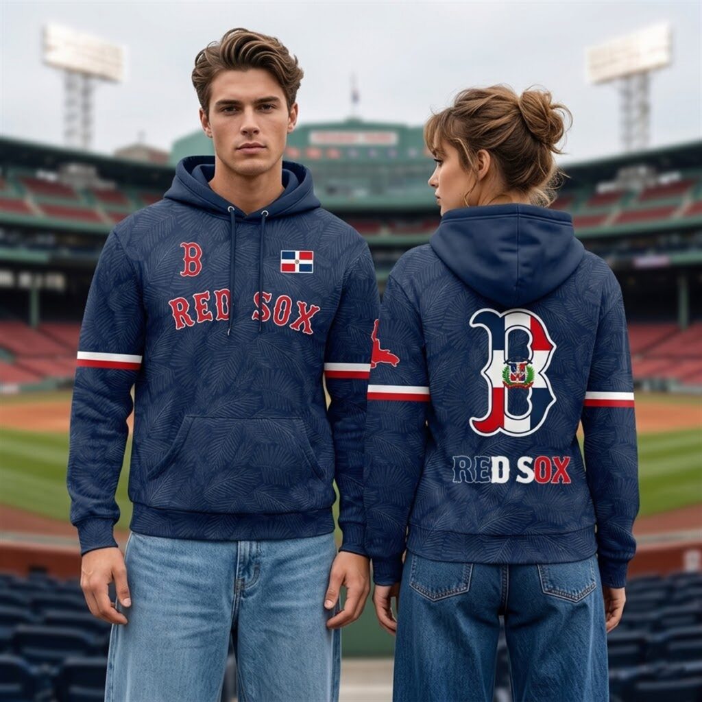 2026 Boston Red Sox Dominican Republic Celebration Hoodie 0