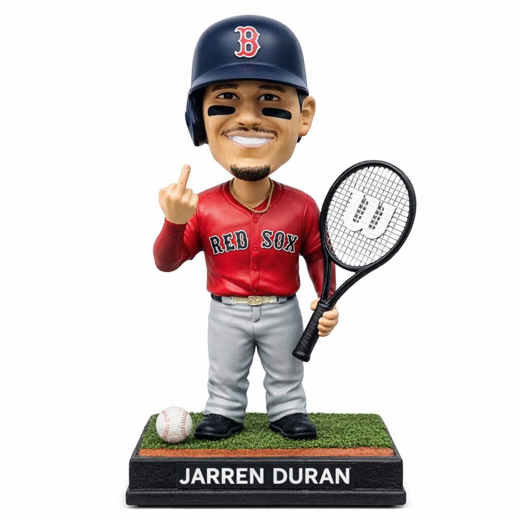 2026 Boston Red Sox Jarren Duran Bobblefinger Bobblehead Giveaway 1