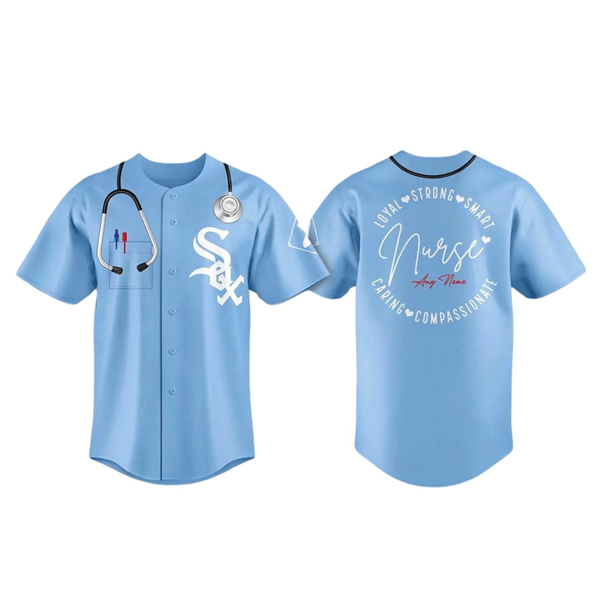 2026 Chicago White Sox Nurse Appreciation Day Jersey 1 2026 Chicago White Sox Nurse Appreciation Day Jersey 1