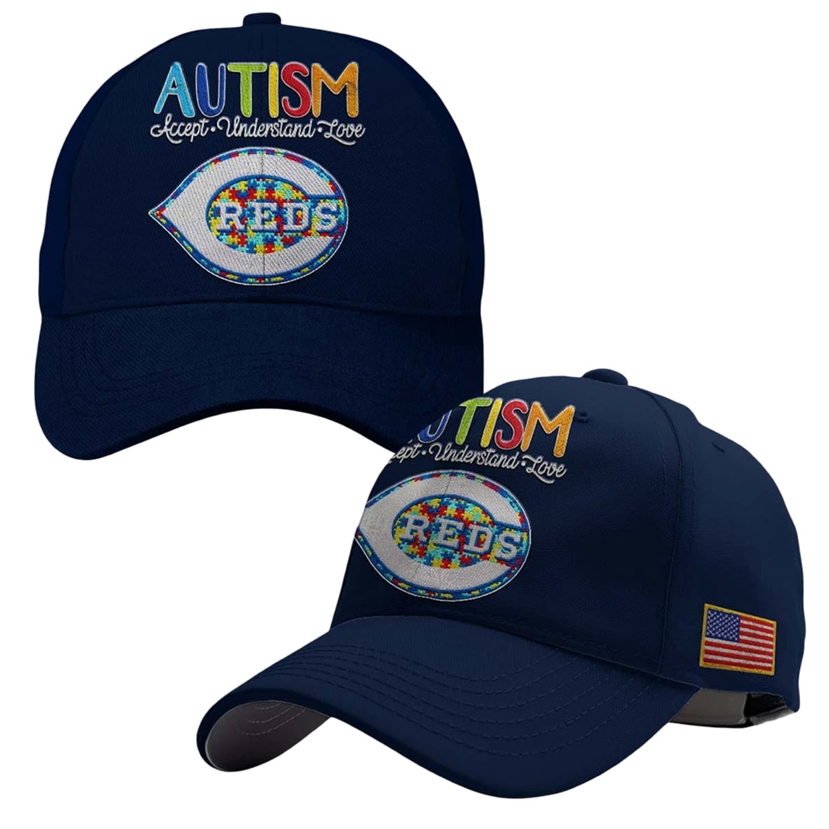 2026 Cincinnati Reds Autism Awareness Month Hat 1 2026 Cincinnati Reds Autism Awareness Month Hat 1