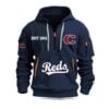2026 Cincinnati Reds EST 1881 Quarter Zip Hoodie 2