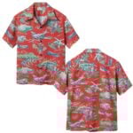 2026 Euphoria Zendaya Airways Silk Aloha Shirt