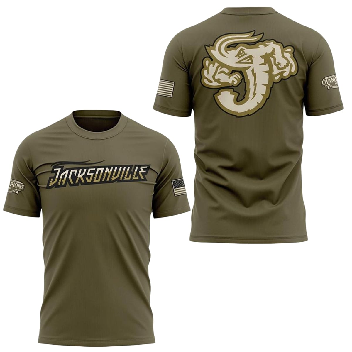 2026 Jacksonville Jumbo Shrimp Army Day Military Night Shirt 1 2026 Jacksonville Jumbo Shrimp Army Day Military Night Shirt 0