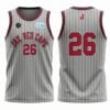 2026 Jacksonville Jumbo Shrimp Retro Red Caps Basketball Jersey Giveaway 1