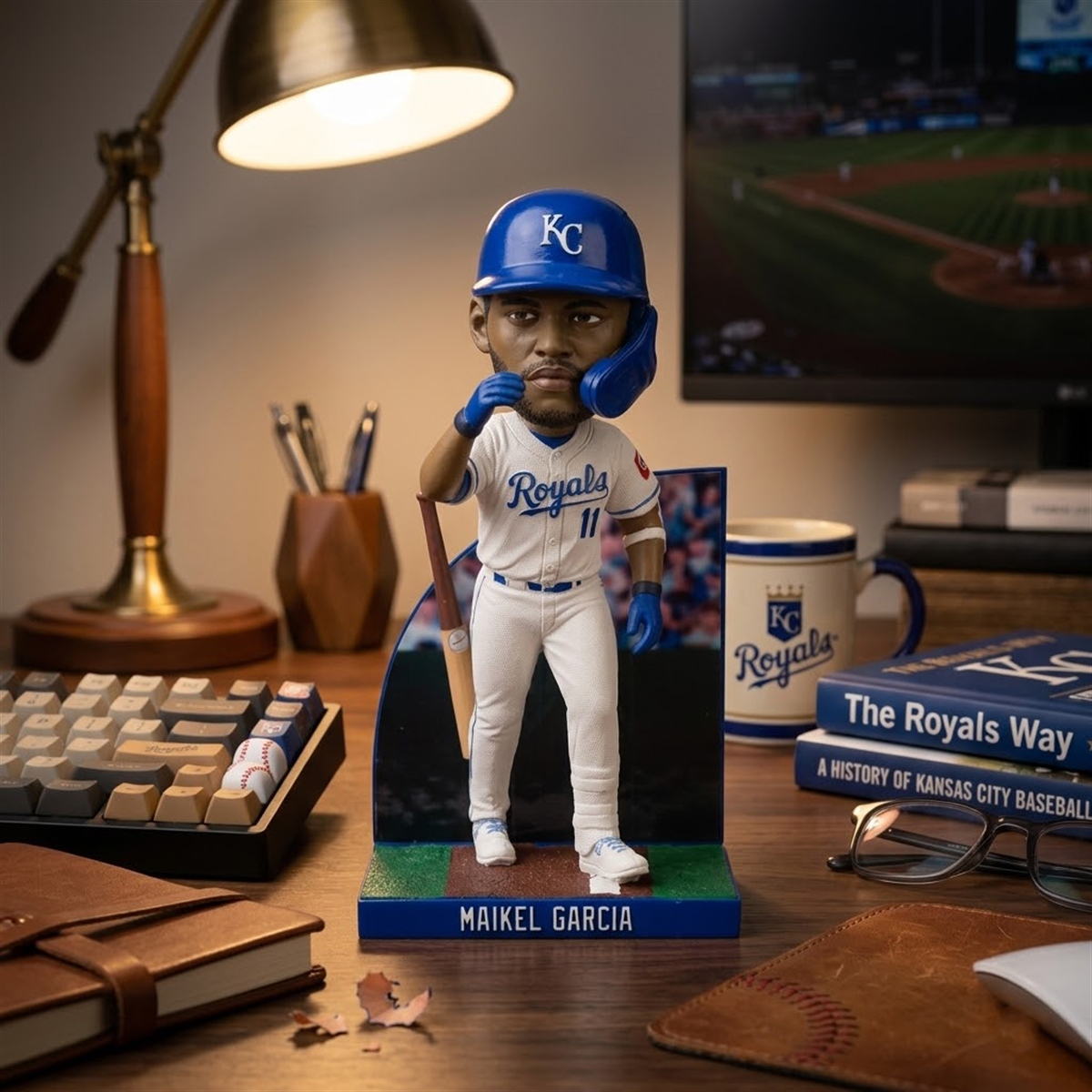 2026 Kansas City Royals BMaikel's Big Time Bat Flip Bobblehead Giveaway 2026 Kansas City Royals BMaikel's Big Time Bat Flip Bobblehead Giveaway