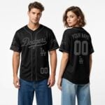 2026 LA Dodgers Back to the Basics All Black Jersey