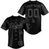 2026 LA Dodgers Back to the Basics All Black Jersey 1