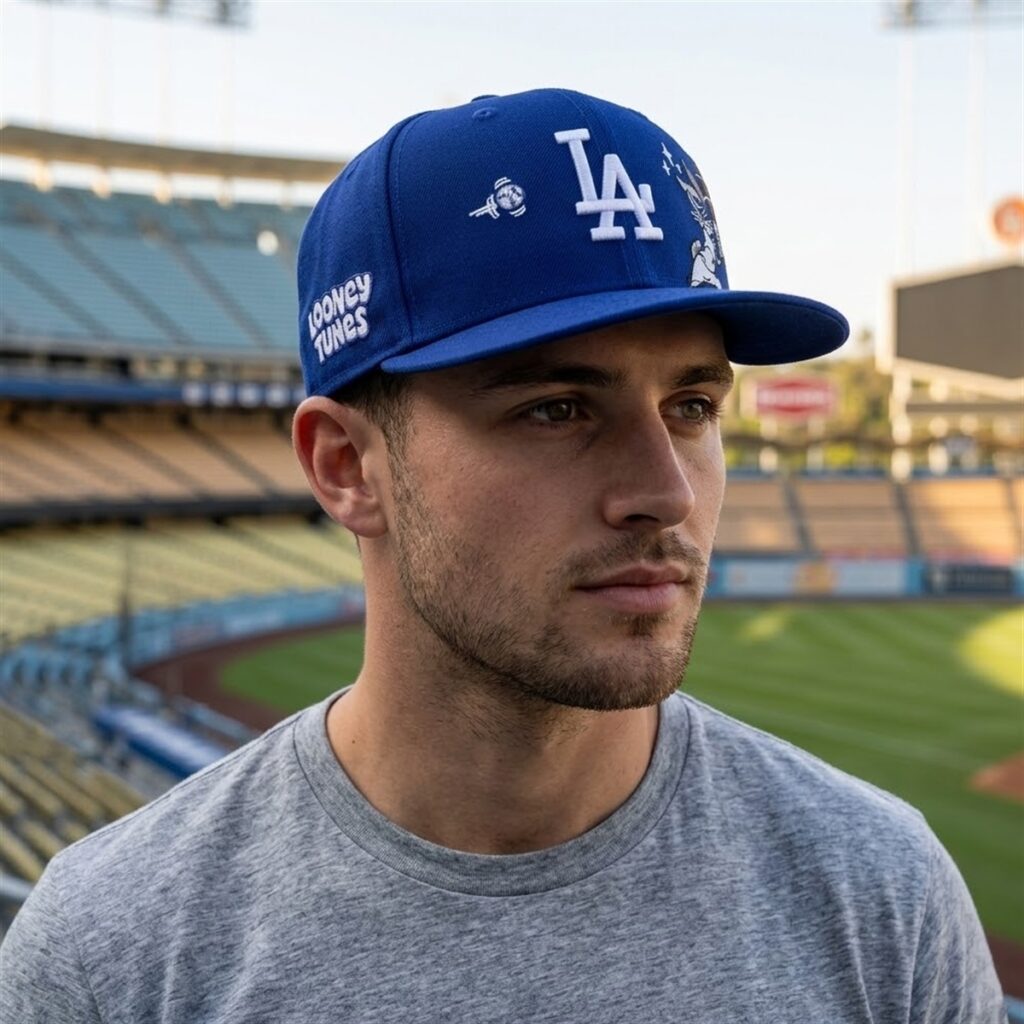 2026 LA Dodgers Looney Tunes Bugs Bunny Hat (1)