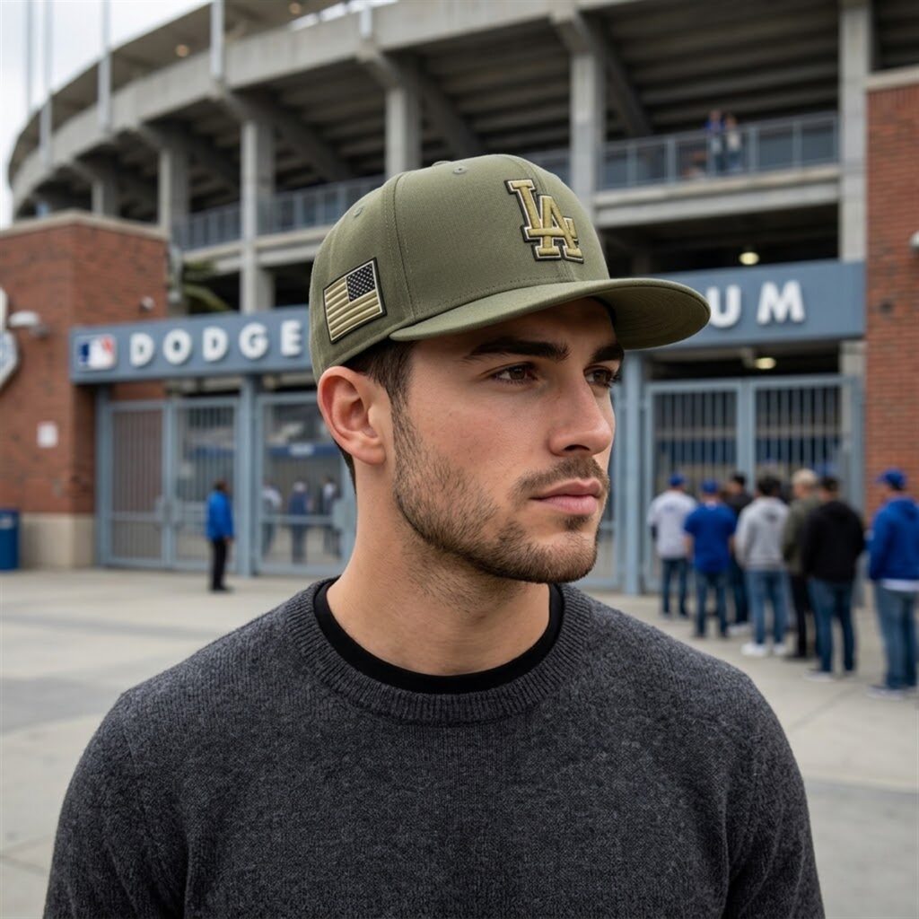 2026 Los Angeles Dodgers Armed Forces Hat 0