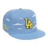 2026 Los Angeles Dodgers Simpsons Clouds Hat 1