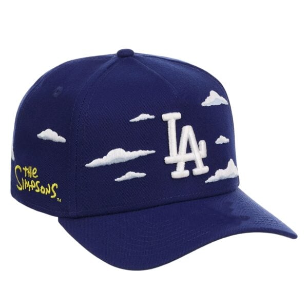 2026 Los Angeles Dodgers Simpsons Clouds Hat 3