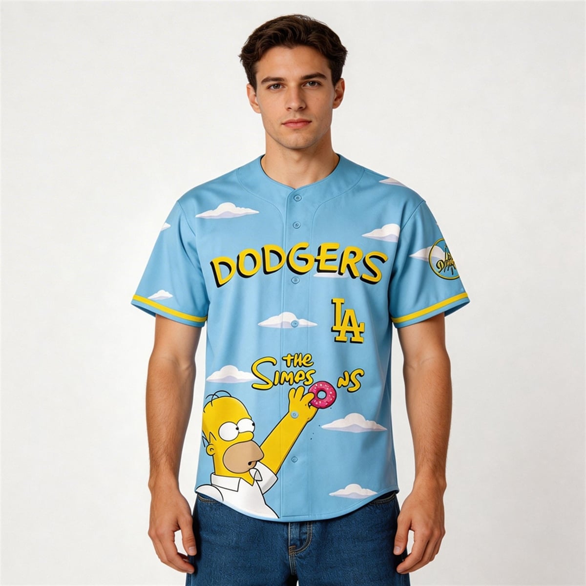 2026 Los Angeles Dodgers The Simpsons Night Jersey 2 2026 Los Angeles Dodgers The Simpsons Night Jersey 2