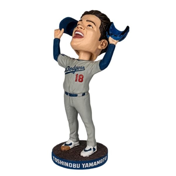 2026 Los Angeles Dodgers Yoshinobu Yamamoto Game 7 Last Out Bobblehead Giveaway 1