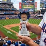 2026 Mets 1986 Iconic Moments Jesse Orosco Bobblehead Giveaway