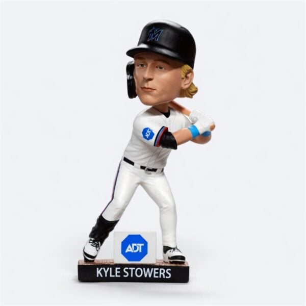 2026 Miami Marlins Kyle Stowers Bobblehead Giveaway 1