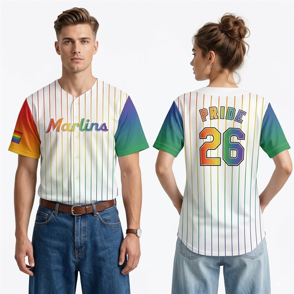 2026 Miami Marlins Pride at the Park Jersey Giveaway 2 2026 Miami Marlins Pride at the Park Jersey Giveaway 2