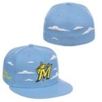 2026 Miami Marlins Simpsons Clouds Hat