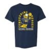 2026 Michigan Wolverines Basketball Conquering Heroes National Champions Shirt 1