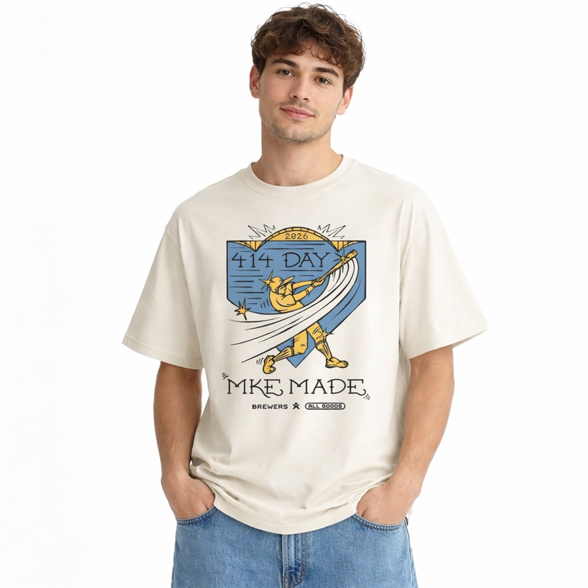 2026 Milwaukee Brewers 414 Day Artist T-Shirt Giveaway 2026 Milwaukee Brewers 414 Day Artist T-Shirt Giveaway