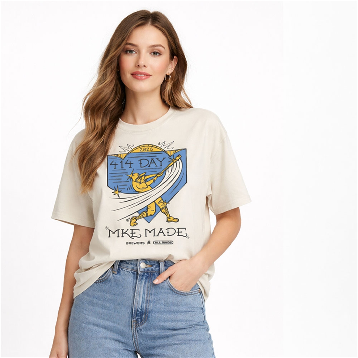 2026 Milwaukee Brewers 414 Day Artist T-Shirt Giveaway 3 2026 Milwaukee Brewers 414 Day Artist T Shirt Giveaway 5