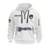 2026 Milwaukee Brewers EST 1969 Quarter Zip Hoodie 2