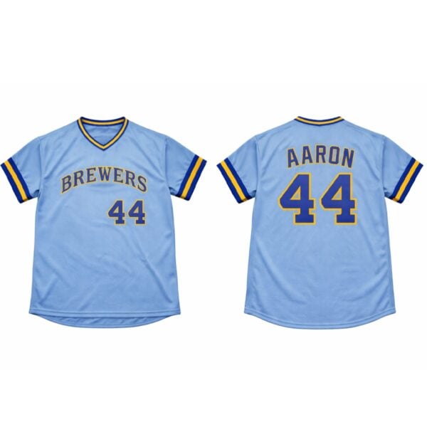 2026 Milwaukee Brewers Hank Aaron Jersey Giveaway 1