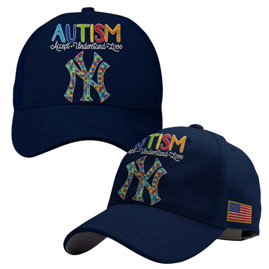 2026 New York Yankees Autism Awareness Month Hat 1