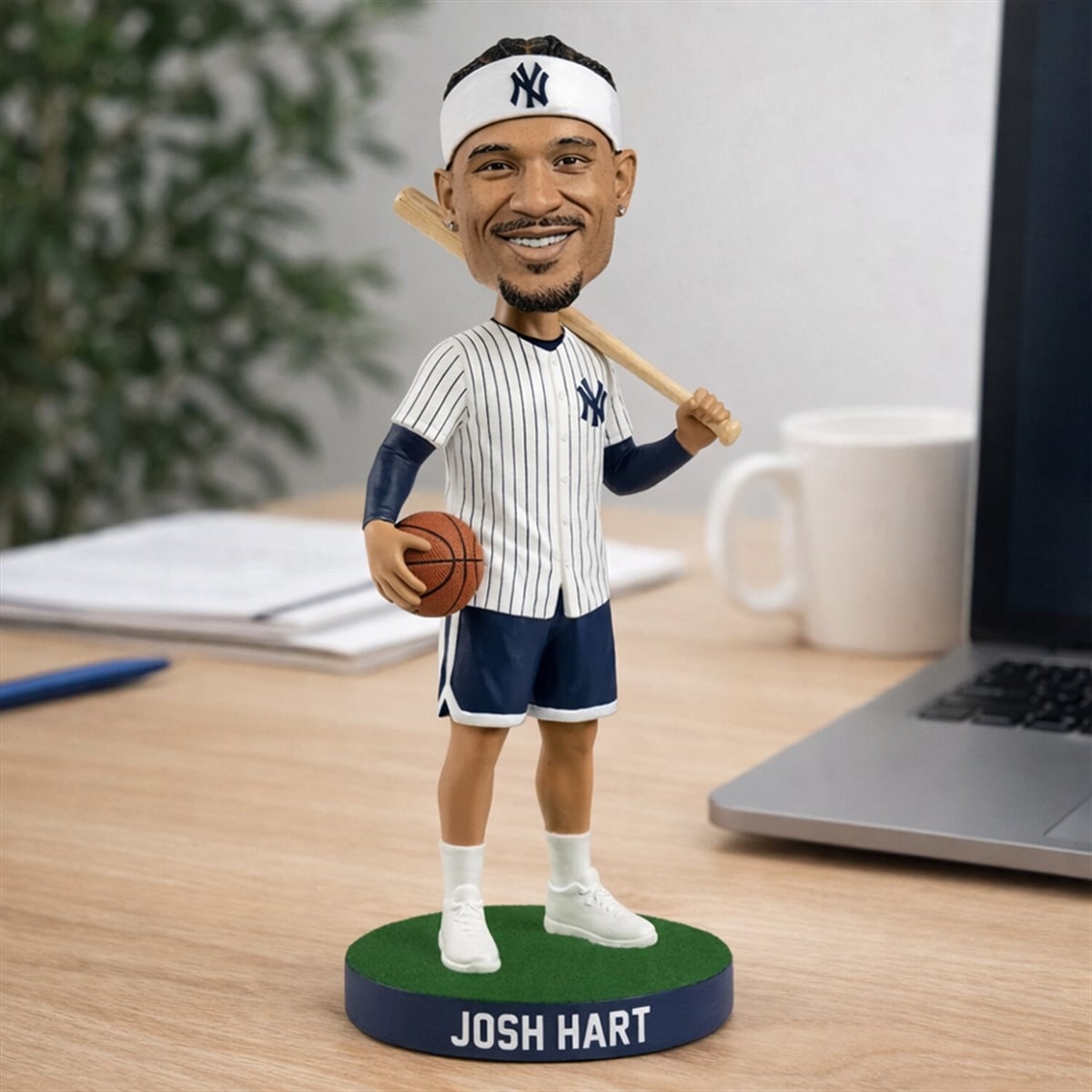 2026 New York Yankees Josh Hart Yankees Bobblehead Night Giveaway 2 2026 New York Yankees Josh Hart Yankees Bobblehead Night Giveaway 2