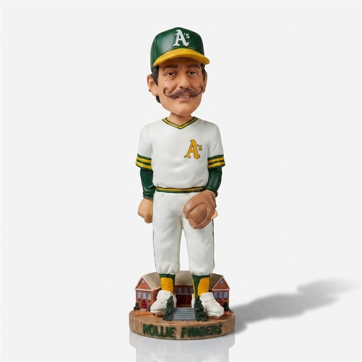 2026 Oakland Athletics Legends of the Park Rollie Fingers Bobblehead 1 2026 Oakland Athletics Legends of the Park Rollie Fingers Bobblehead 0