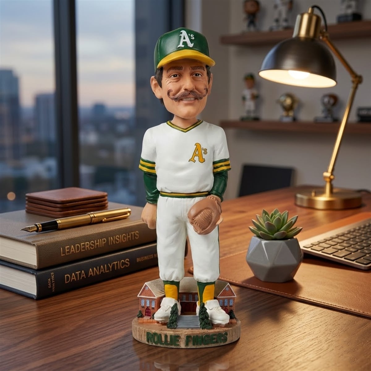 2026 Oakland Athletics Legends of the Park Rollie Fingers Bobblehead 1 2026 Oakland Athletics Legends of the Park Rollie Fingers Bobblehead 1