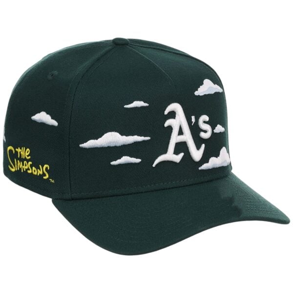 2026 Oakland Athletics Simpsons Clouds Hat 3