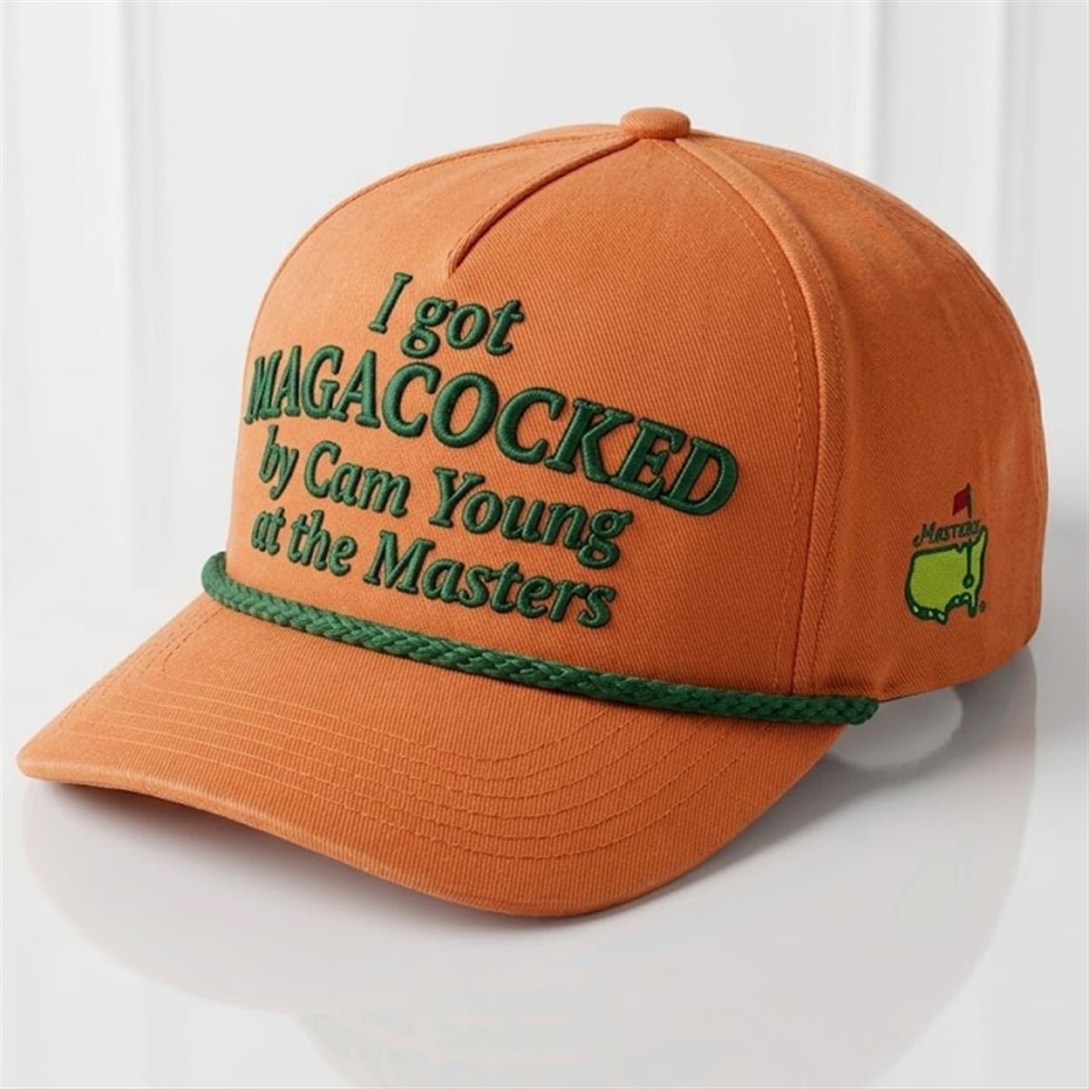 2026 Rory McIlroy I Got Magacocked By Cam Young at The Masters Hat 1 2026 Rory McIlroy I Got Magacocked By Cam Young at The Masters Hat 1