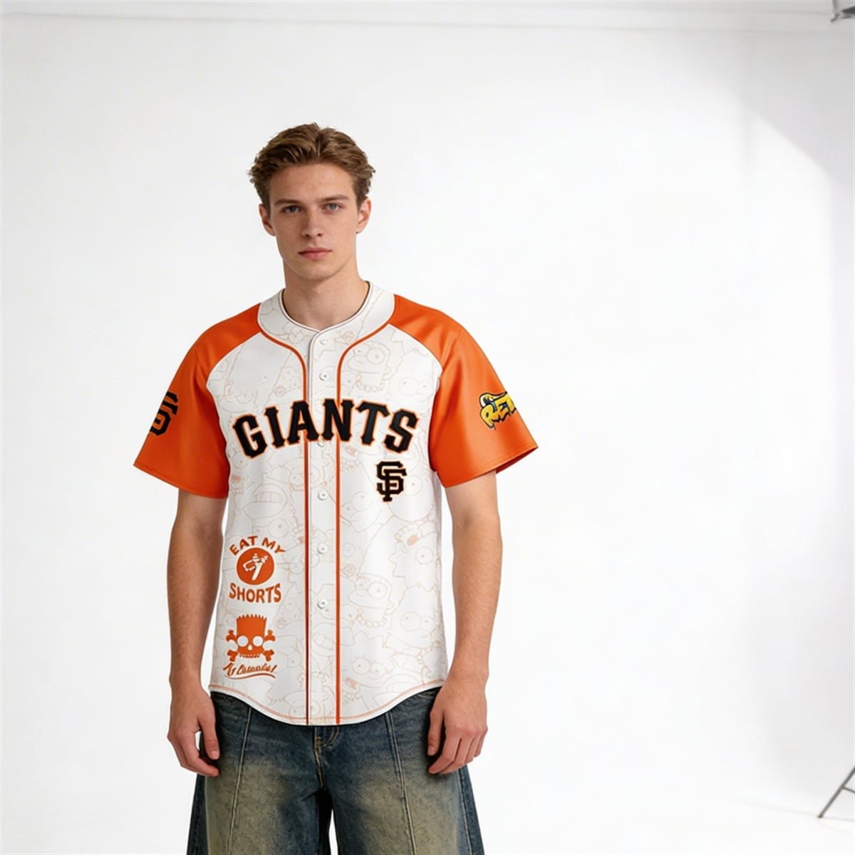 2026 San Francisco Giants The Simpsons Jersey 2 2026 San Francisco Giants The Simpsons Jersey 2