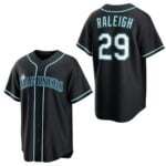 2026 Seattle Mariners Cal Raleigh Black Out Jersey
