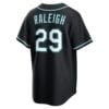 2026 Seattle Mariners Cal Raleigh Black Out Jersey 2