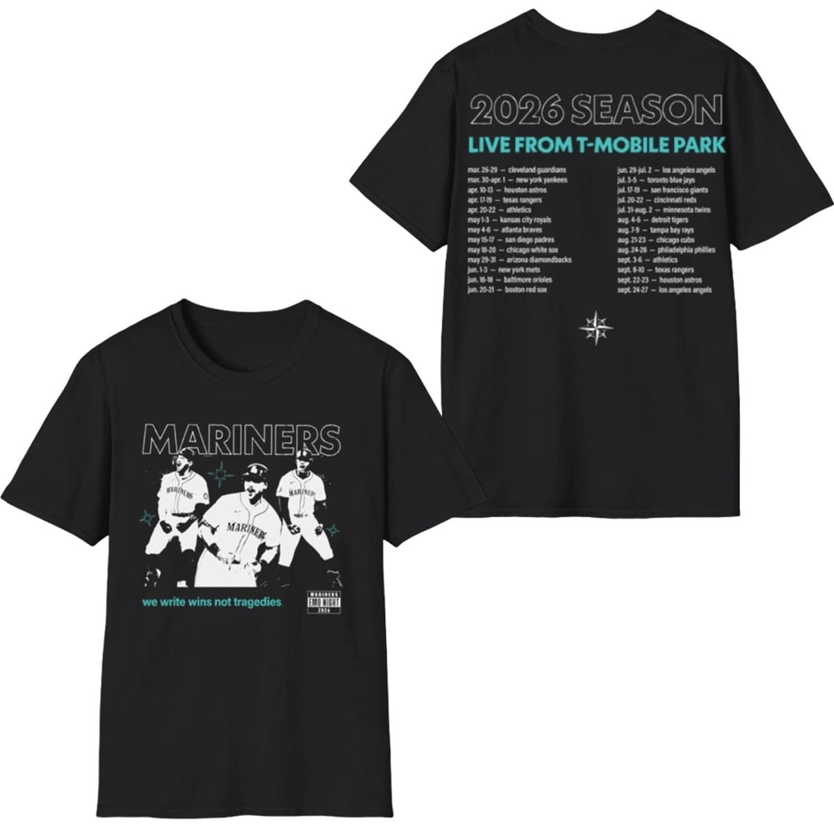 2026 Seattle Mariners Emo Night Shirt Giveaway 1 2026 Seattle Mariners Emo Night Shirt Giveaway 1