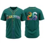 2026 Seattle Mariners Pride Month Jersey Giveaway