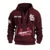 2026 St Louis Cardinals EST 1882 Quarter Zip Hoodie 3