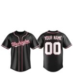 2026 Washington Nationals Blackout Jersey