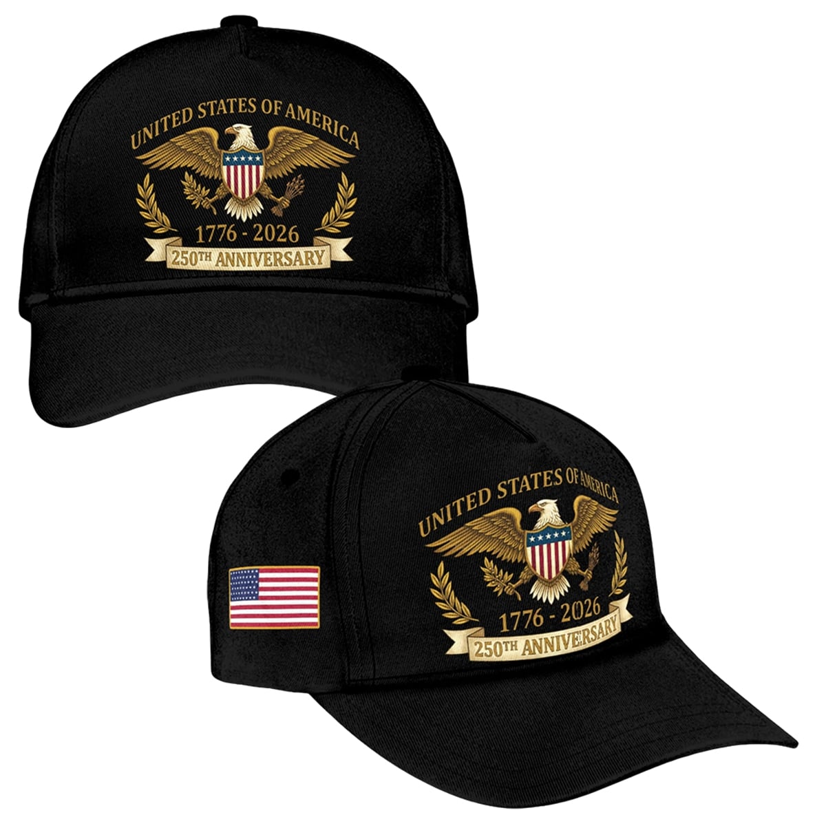 250th Anniversary United States Of America 1776 2026 Hat 1 250th Anniversary United States Of America 1776 2026 Hat 0