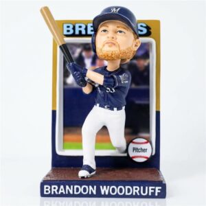 2026 Milwaukee Brewers Woodruff Trading Card Bobblehead Giveaway 1