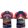 3 2026 LA Dodgers Japanese Heritage Night Shirt
