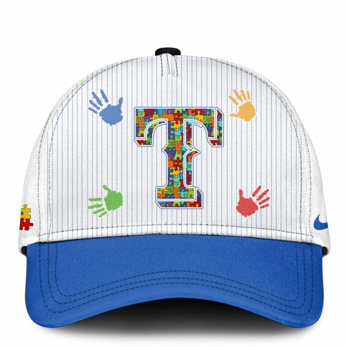 2026 Texas Rangers Autism Awareness Day Jersey 3 3 2026 Texas Rangers Autism Awareness Day Hat